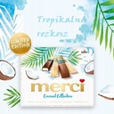 MERCI ČOKOLÁDY COCONUT KOKOSOVÁ LIMITED. 240g. Typ Čokolády, čokoládové krabičky