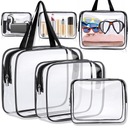 ПРОЗРАЧНЫЙ ОРГАНИЗАТОР 3в1 ДЛЯ КОСМЕТИКИ В САМОЛЕТЕ