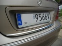 MERCEDES W203 C CLASSE MOULURE CHROME COUVERCLES DE COFFRE TUNINGphoto 13
