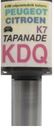 CITROEN PEUGEOT KDQ K7 TAPANADE LAKIER ZAPRAWKA