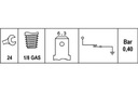 SENSOR DE PRESIÓN ACEITES FORD 