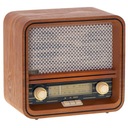 RADIO KUCHENNE ANALOGOWE RETRO DREWNIANE FM AM BLUETOOTH USB CR1188