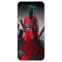 Чехол для Xiaomi Redmi 9 комикс Дэдпул