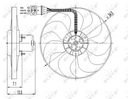 VENTILADOR CHLODZENIE DEL MOTOR 47397 