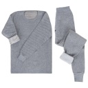 МУЖСКОЙ КОМПЛЕКТ ИЗ ТЕПЛЫХ ХЛОПКОВЫХ ДЛИННЫХ КУРТОК, XL/XXL