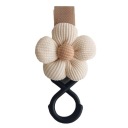 РУЧКА ДЛЯ СУМКИ ДЛЯ КОЛЯСКИ УНИВЕРСАЛЬНАЯ ЗАЛИПКА ЦВЕТОЧНЫЙ УЗОР 3