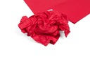 Папиросная бумага гладкая красная для упаковки 50х70см 50 шт.