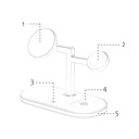 SZYBKA ŁADOWARKA BEZPRZEWODOWA INDUKCYJNA do Magsafe IPHONE 11 12 13 14 15 Marka bez marki