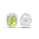 STRIEBORNÉ NÁUŠNICE PRÍRODNÝ PERIDOT 1,66 CT Druh Šperkársky výrobok