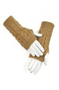 Damskie mitenki rękawiczki bez palców dzianinowe EAN (GTIN) 4890701303007