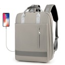 JQ 1005 рюкзак/сумка для ноутбука 15,6 см с USB, серый