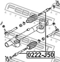 BARRA KIEROWNICZY FEBEST PARA INFINITI EX 30D 35 37 