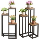 Растения цветов для цветов цветы деревенская металлическая полка чердак