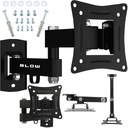 ПРОЧНОЕ НАСТЕННОЕ КРЕПЛЕНИЕ, ВРАЩАЮЩАЯСЯ ПОДВЕСКА ДЛЯ ТЕЛЕВИЗОРА, ТВ-МОНИТОР 13–32 ДЮЙМОВ