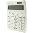 Калькулятор школьный офисный, большие проценты, 12 цифр CITIZEN SDC-444 белый