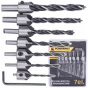 НАБОР СВЕРЛ ПО ДЕРЕВО С ЦЕНКОВЫМ СВЕРЛОМ 7