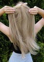 Vlasy pripnuté cop pripnutý KITKA DOPINKA blond pramene ASH BLONDE Forma príčesok