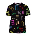 3D tričko hudobné symboly tlačené tričká hi Dominujúca farba viacfarebná