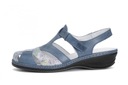 Dámske sandále Suave módne 720140 5 COBALT modré KOŽA VEĽ.,36 Ďalšia farba viacfarebný