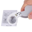 SLIVER 40X ODCZYTU ЛИНЗЫ POWIEKSZAJACE СТІКЛЯНА EWELER LOUPE SJ  (17907926029) фото min 16