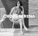 DÁMSKE SANDÁLE CROCS SERENA ŠĽAPKY SEXI VEĽ.39.5 Dĺžka vložky 25.5 cm