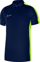 ФУТБОЛКА МУЖСКАЯ NIKE DF ACADEMY 23 SS, ПОЛО ТЕМНО-СИНЯЯ DR1346 452 р М