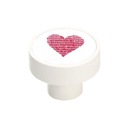 GD08 БЕЛАЯ МЕБЕЛЬНАЯ РУЧКА ДЛЯ ДЕТЕЙ V37