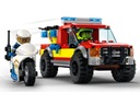 LEGO 60319 City Akcja strażacka i policyjny pości Seria Miasto