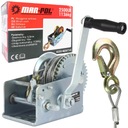 ЛЕБЕДКА, РУЧНАЯ РУКОЯТКА, ТРОСОВАЯ ЛЕБЕДКА, 1136 КГ