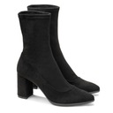 БОТИНКИ BRILU ЗАМШЕВЫЕ, ЭЛАСТИЧНЫЙ ВЕРХ, ЧЕРНЫЕ 36