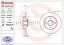 DISCOS ZAPATAS PARTE TRASERA BREMBO PEUGEOT 207 SW 