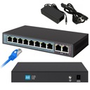 Extralink CERES Switch PoE 8x 100Mb/s PoE/PoE+, 2x RJ45 Uplink 100Mb/s, 96W