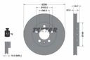 TEXTAR 92082205 DISC BRAKE 