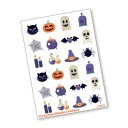 NAKLEJKI HALLOWEEN DLA DZIECI 7,5X10,5 N65