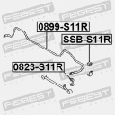 FEBEST SSB-S11R SUSPENSION STABILISATEURphoto 14