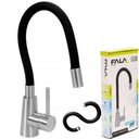 ГИБКАЯ СТАЛЬНАЯ МОЙКА ЧЕРНАЯ ВОЛНА FATTER