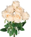 ИСКУССТВЕННЫЕ ЦВЕТЫ РОЗЫ БУКЕТ РОЗ 50СМ