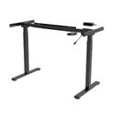 ELEKTRYCZNY STELAŻ BIURKOWY Z REGULACJĄ PODNOSZONE