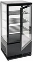ХОЛОДИЛЬНАЯ ВИТРИНА ДЛЯ ТОРТОВ, ДЕСЕРТОВ, 78Л, ЧЕРНАЯ