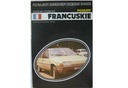 Citroen CX BX DS 2CV opisy dane techniczne Alpine