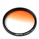 Оранжевые масштабированные фильтры Canon Nikon, 58 мм
