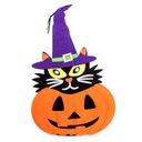 КУЛОН УКРАШЕНИЕ Хэллоуин УКРАШЕНИЕ ОКНА ИЗ ВОЙЛА КОШКА