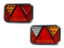 КОМПЛЕКТ ЗАДНИХ СВЕТОДИОДНЫХ ФОНАРОВ 12V 6F FRISTOM BAJONET