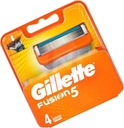 Вставки для машины GILLETTE FUSION, 4 шт.