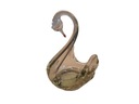 Стеклянная фигурка Лебедь