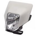 ПЕРЕДНИЙ ОБТЕКАТЕЛЬ С ФАРОЙ CROSS ENDURO LAMP, БЕЛЫЙ