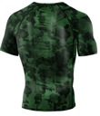 Octagon Rashguard Camo Forest Krótki Rękaw M