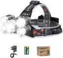 LATARKA CZOŁOWA LED 12000 lumenów 5 diod LED