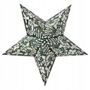 ИКЕА СТРАЛА Абажур, зеленый лист 48 см Звезда
