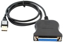 25-контактный адаптер Centronics USB-LPT